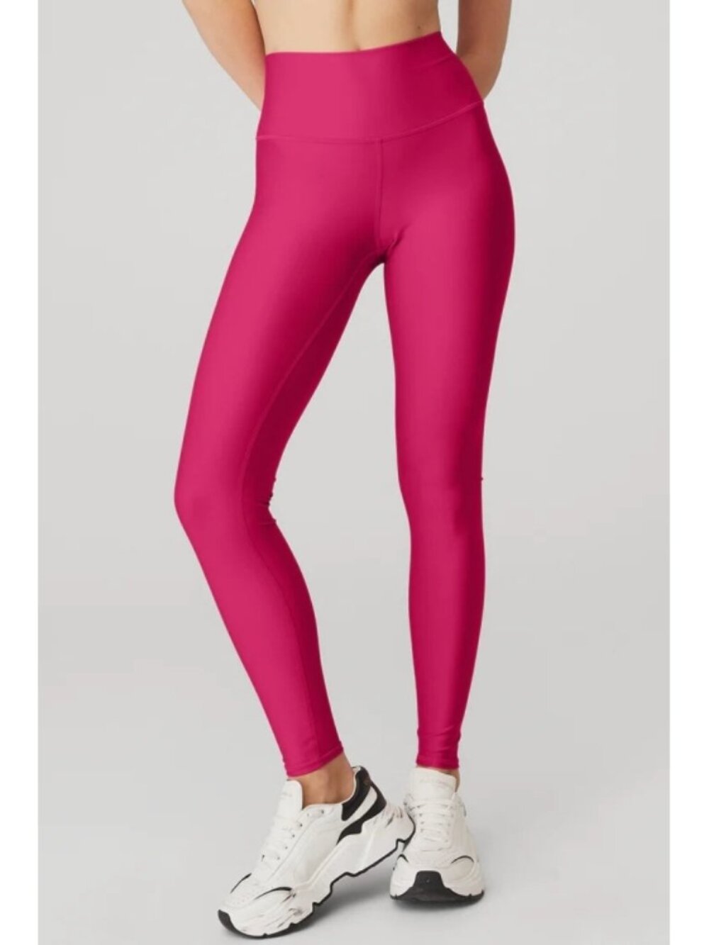 Alo High-Waist Airlift Leggings Magenta Crush Hi-Rise Waisted Full-Length Tights